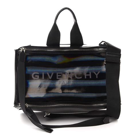 givenchy iridescent bag|GIVENCHY Glossy Iridescent Rubber Large Pandora Bag.